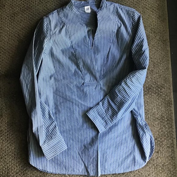 Blue and White Striped Tunic from the GAP - Picture 2 of 2